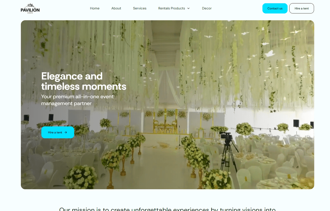 Pavilion events